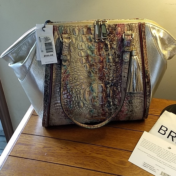 Brahmin Handbags - Brahmin NWT Medium Camila Amethyst Celestine bag